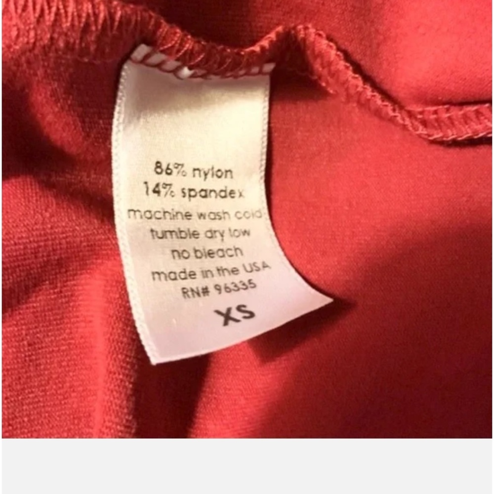 Susana Monaco Red One Sleeve Bodycon Dress - Picture 6 of 7